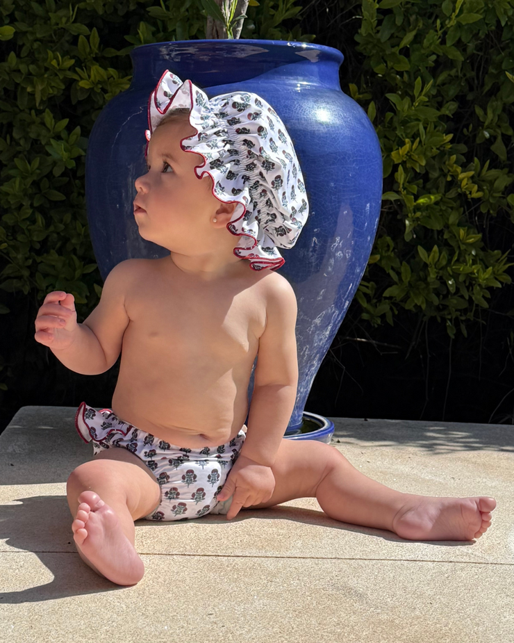 Gorro baño 'Florecitas d'été'