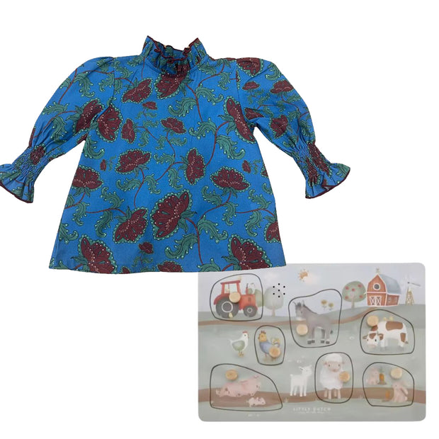 PACK 8 ( 1 año) vestido Bangkok +puzzle sonidos