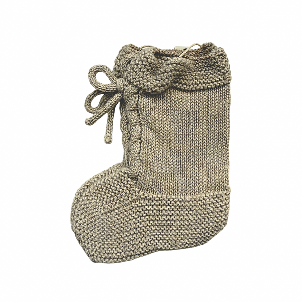 Patucos punto beige