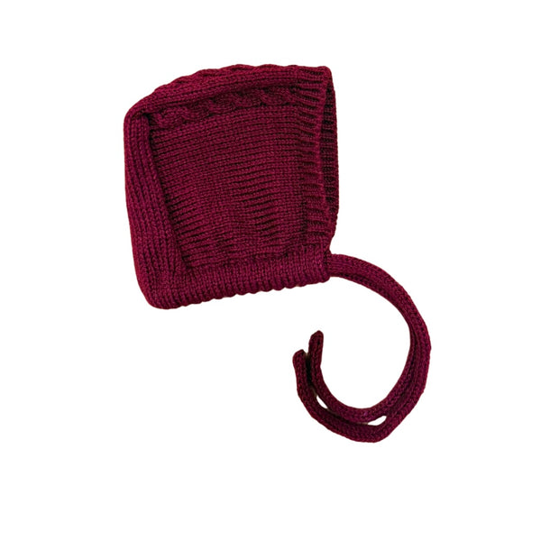 Capota punto burdeos