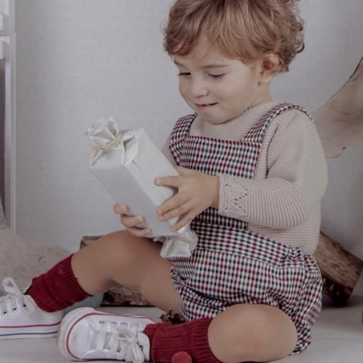 Peto cuadrito talla M